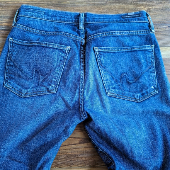 Citizens of Humanity Phoebe Slim Straight Cropped Denim Jeans Size 27 - Picture 5 of 15